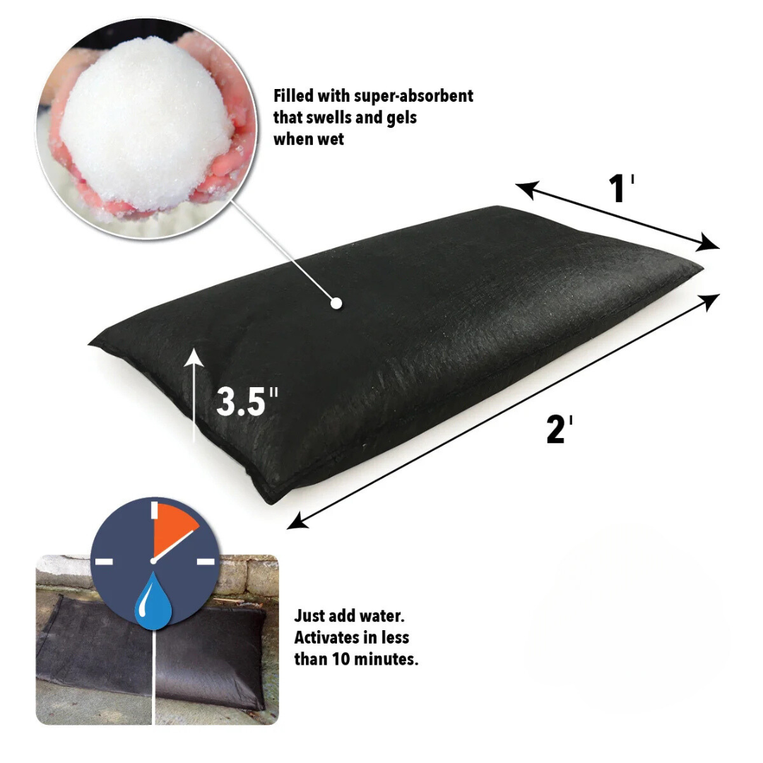 Self Absorbing Flood Bags